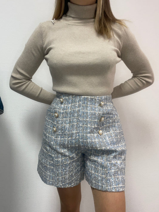 Tweed Shorts