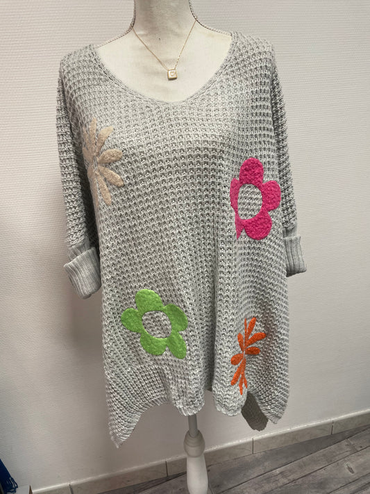 Flowers sweater