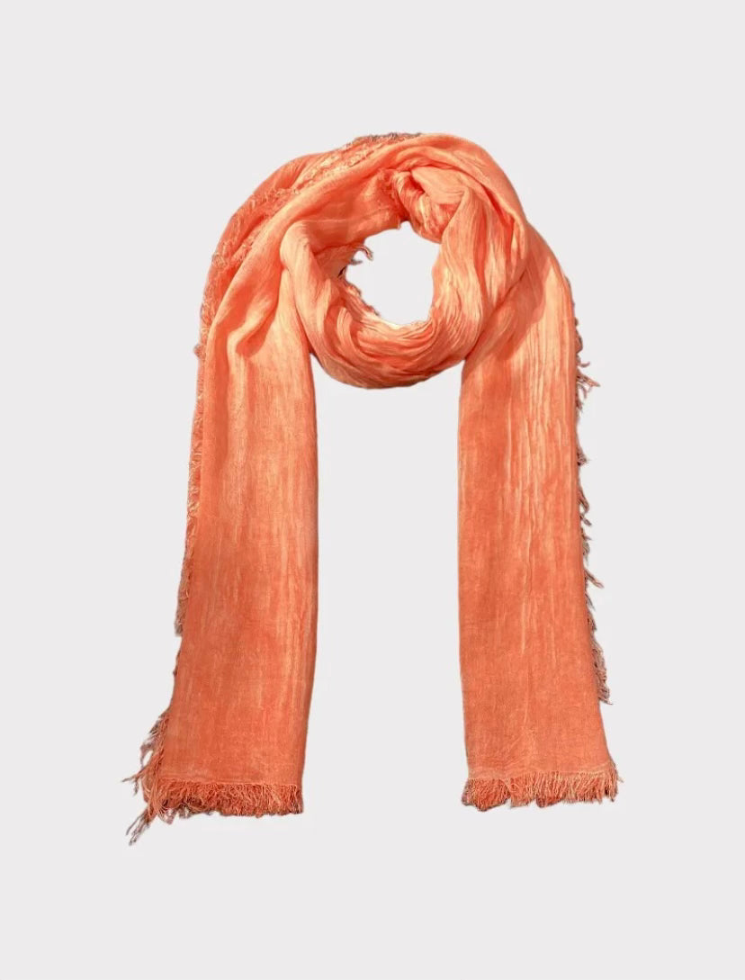 Orange scarf
