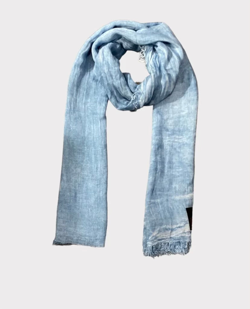 Blue jean scarf
